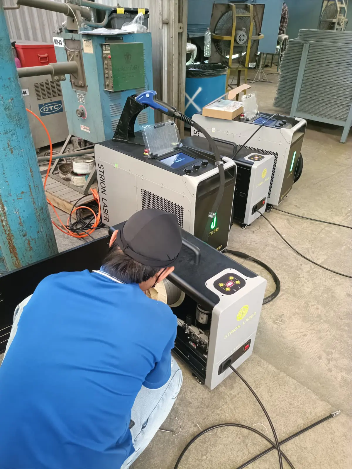 รีวิว ติดตั้ง เครื่องเชื่อมเลเซอร์ PCB LASER WELDER (8)